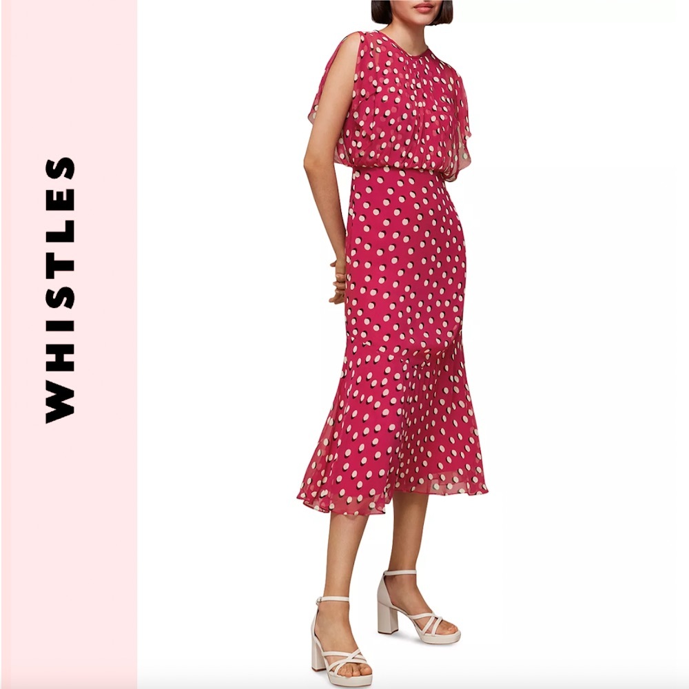 Whistles
Moon Spot Midi Dress